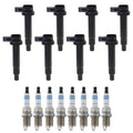 Set of 8 Ignition Coils & Spark Plugs for GS430 4Runner Tundra V8