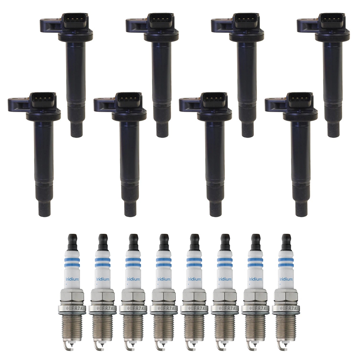 Set of 8 Ignition Coils & Spark Plugs for GS430 4Runner Tundra V8