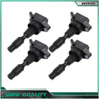 Set of 4 Ignition Coils for Hyundai Tucson 1.6L (2016–2018) & Kia Optima 1.6L (2016–2020)