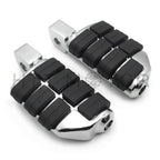 Chrome Dually Footpegs for Kawasaki ZX-6R ZX-7R ZX-9R Z1000 ZX-10R (1995–2023)