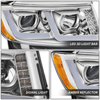 LED DRL + Signal Projector Headlight for Jeep Grand Cherokee (2011–2013)