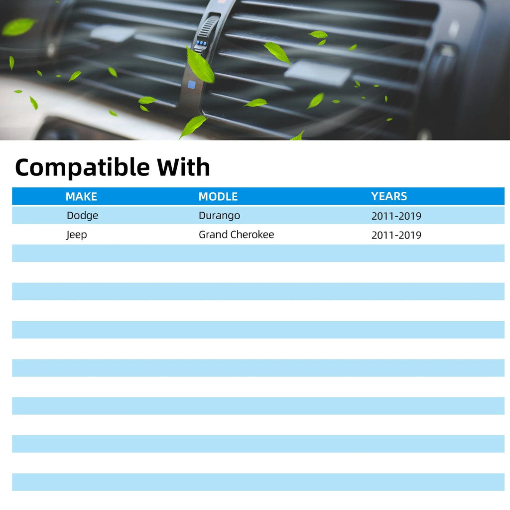 HEPA Cabin Air Filter for Jeep Grand Cherokee, Dodge Durango (2011–2019)
