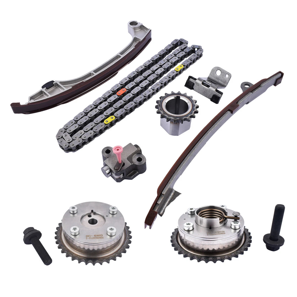 Timing Chain Kit with VVT Sprocket for Toyota Camry Sienna Highlander RAV4 Venza (2010–2020)