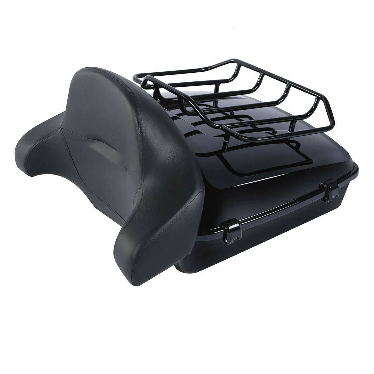 Chopped Trunk Backrest 2-Up Mount for Harley Touring Road Glide (1997–2008)
