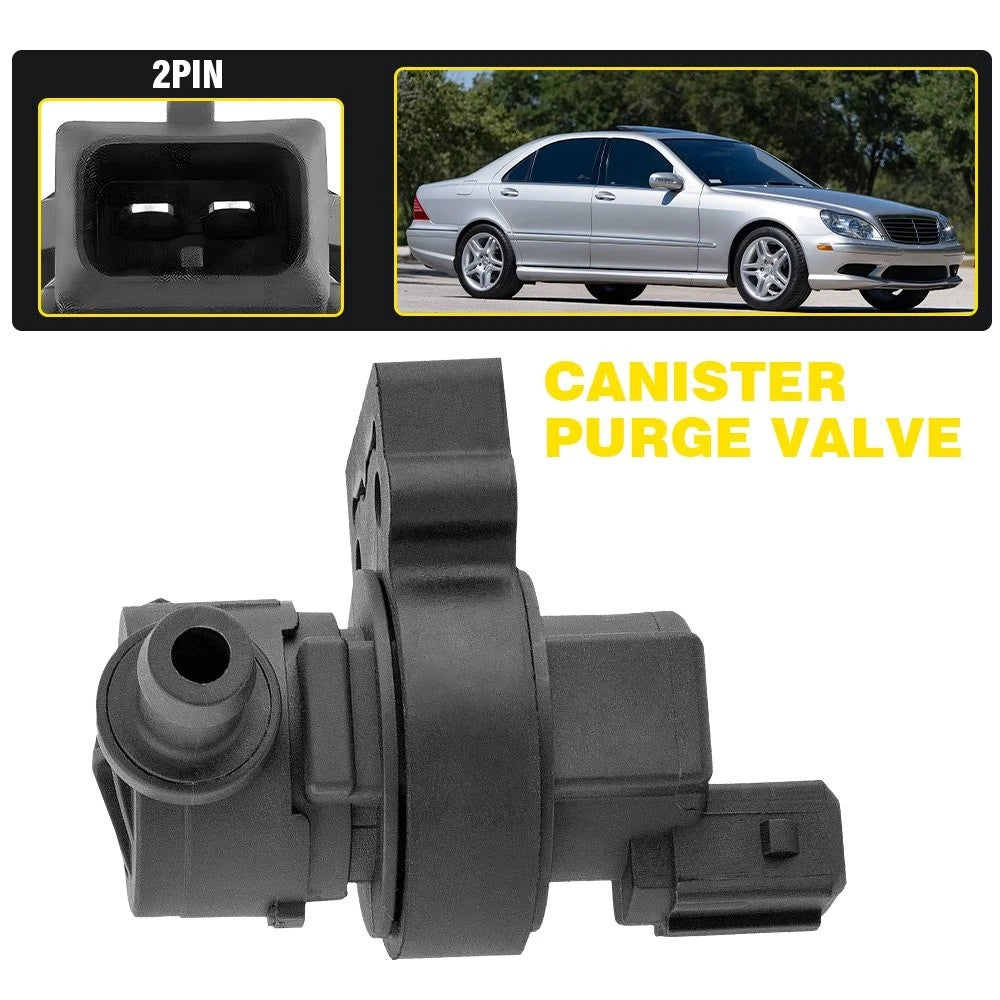 Vapor Canister Purge Valve for Mercedes-Benz E320 S430 S500 (1998–2006) 0004701593 H