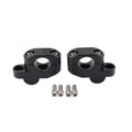 25mm Offset Handlebar Clamp Mount for Honda, Suzuki, Yamaha, Kawasaki