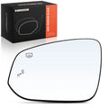 Driver Manual Mirror Glass with Blind Spot & Heated for Toyota Sienna (2011–2020)