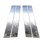 Diamond Grade 4pc Stainless Steel Pillar Post Covers for 2014-2024 Infiniti Q50