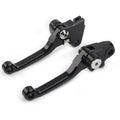 Pivot Brake Clutch Levers for Kawasaki KX250F KX450F (2004–2019) Black