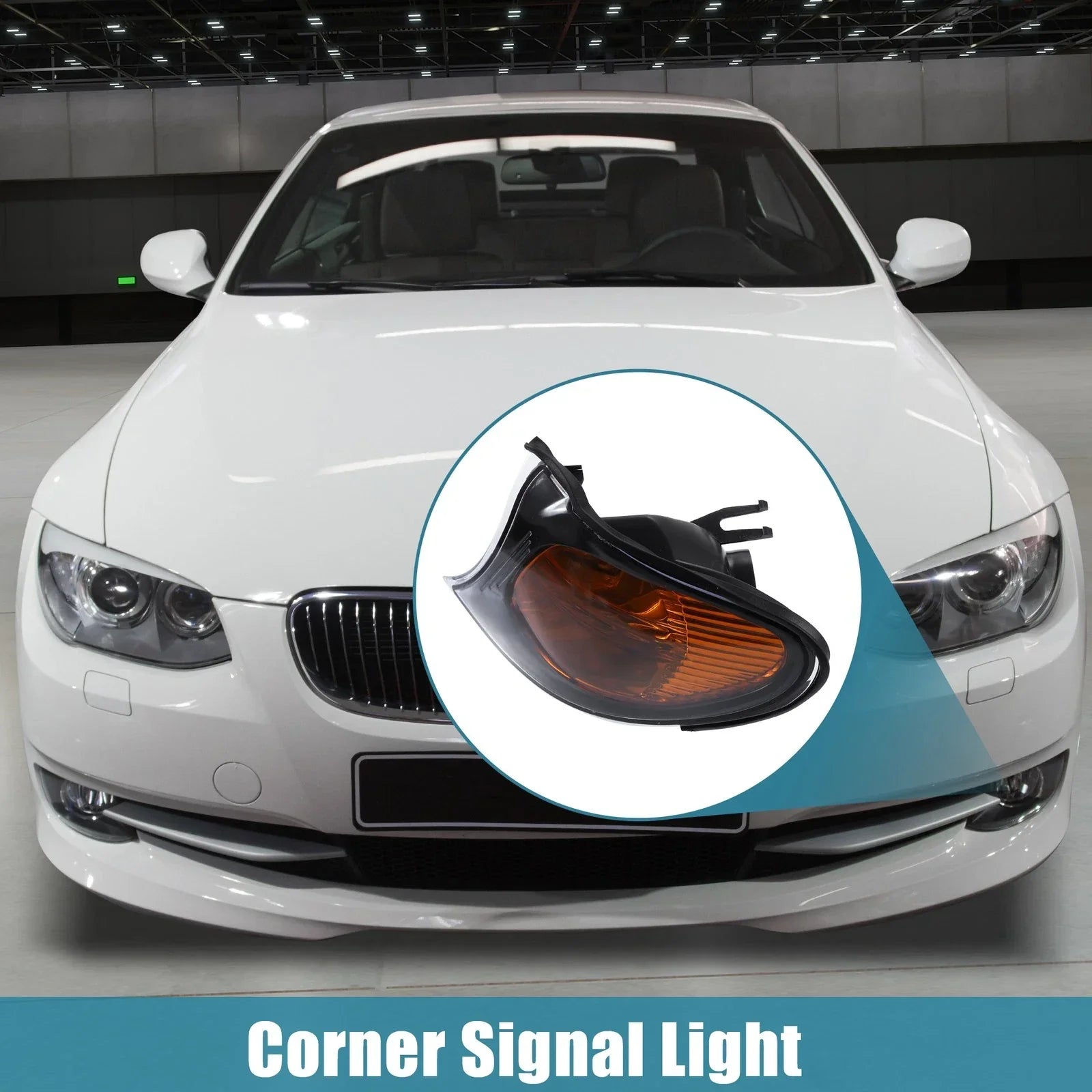 Amber Turn Signal Light Lamp Corner Signal Light for BMW E46 3 Series (2002-2005)