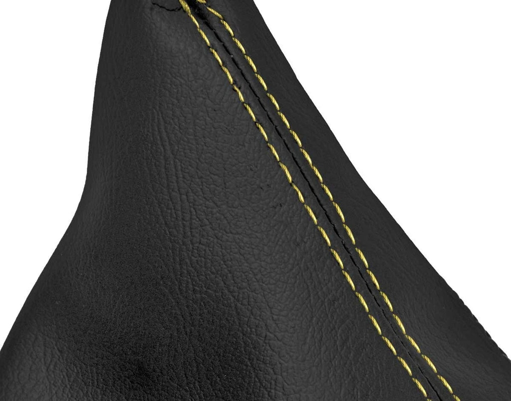 E Brake Boot Leather for Ford Mustang (1994–2004) Yellow Stitch