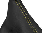 E Brake Boot Leather for Ford Mustang (1994–2004) Yellow Stitch