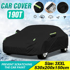 Car Cover for (3-XXL) - Snow Rain UV Dust Resistant Outdoor Protection