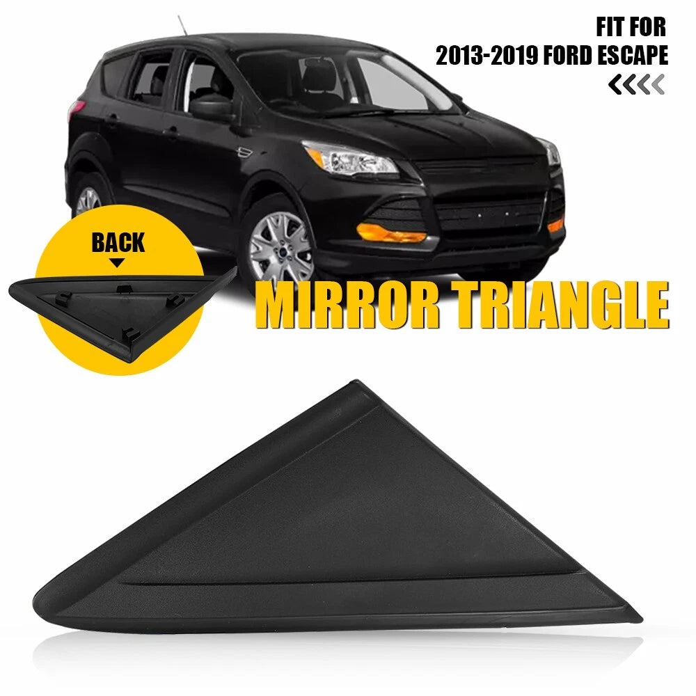 Right Side Mirror Corner Triangle Cover for Ford Escape (2013–2019)