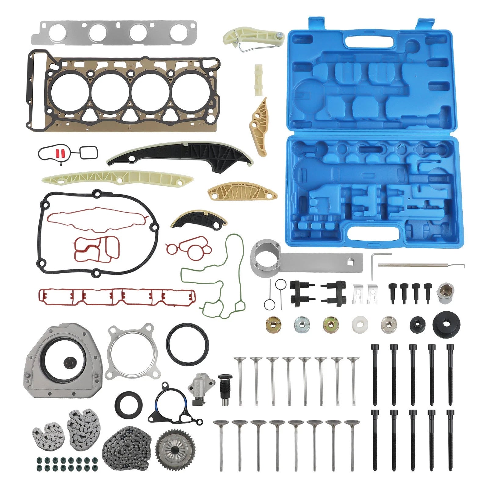 Timing Chain Tool Kit & Engine Valve Gasket Kit for Volkswagen New Beetle (2006–2010)