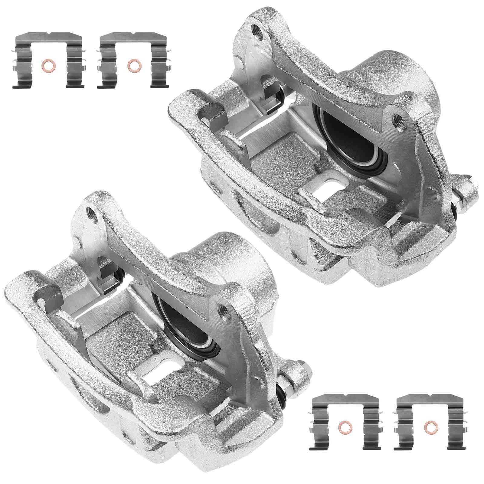 2X Front Brake Caliper with Bracket for Hyundai Sonata (2015-2019)