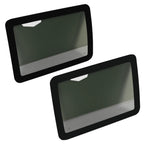 Quarter Window Glass Set for Jeep Wrangler (2007–2010)