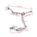 Catalytic Converter Set for Ford F-150 (2015-2020) V6 2.7L