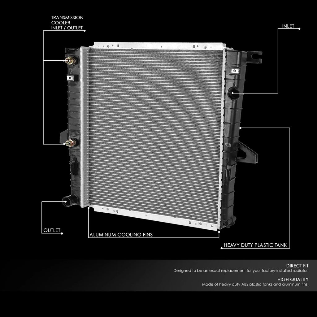 OE Style Aluminum Core Cooling Radiator for Ford Ranger (2001–2012) DPI 2470