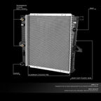 OE Style Aluminum Core Cooling Radiator for Ford Ranger (2001–2012) DPI 2470