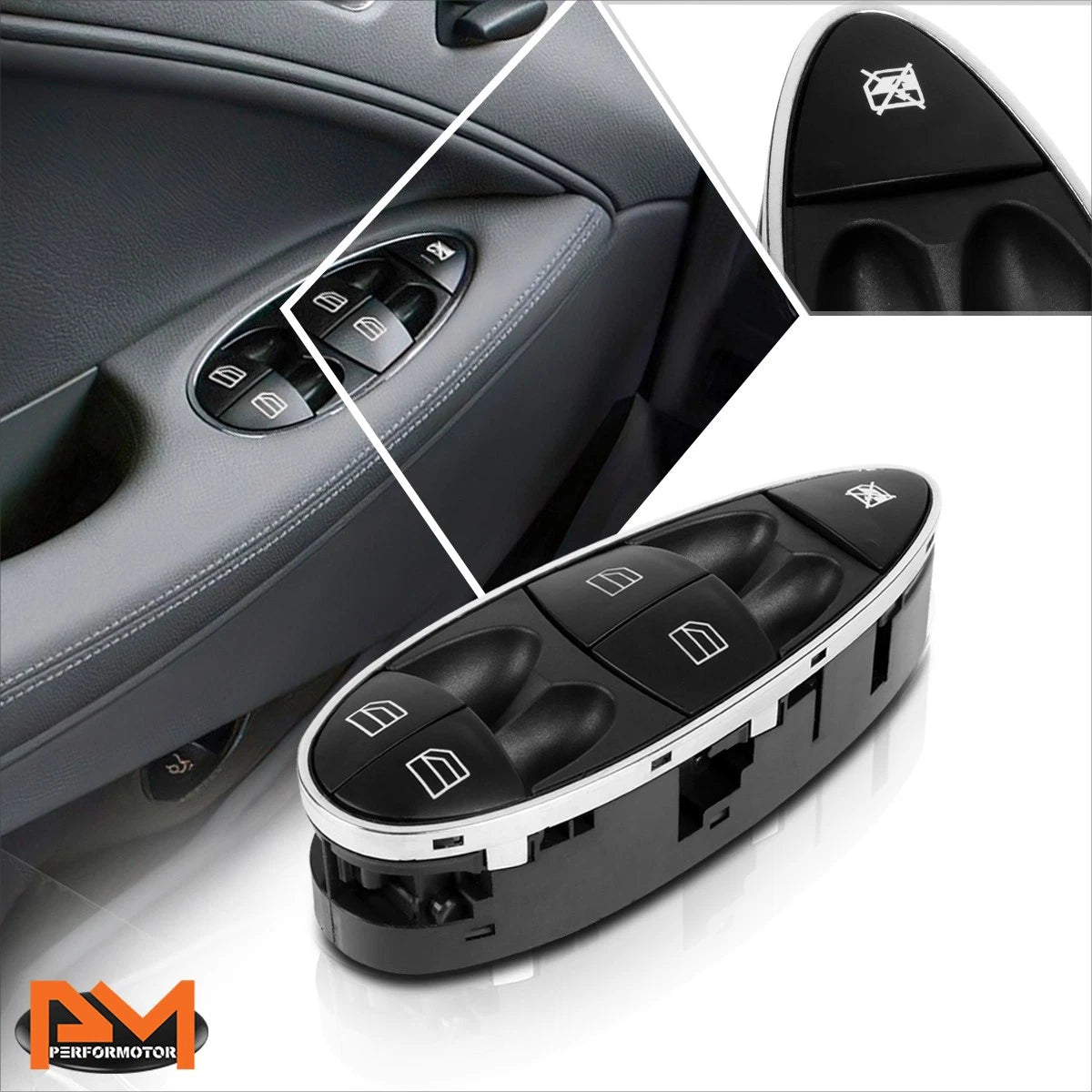 Electric Master Window Switch for Mercedes-Benz CLS E-Class (2003–2011)