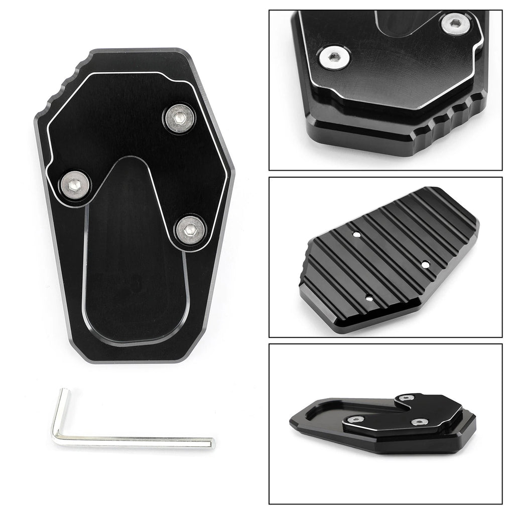 Side Stand Kickstand Pad Extension for BMW R1200RT (2014–2015) Black