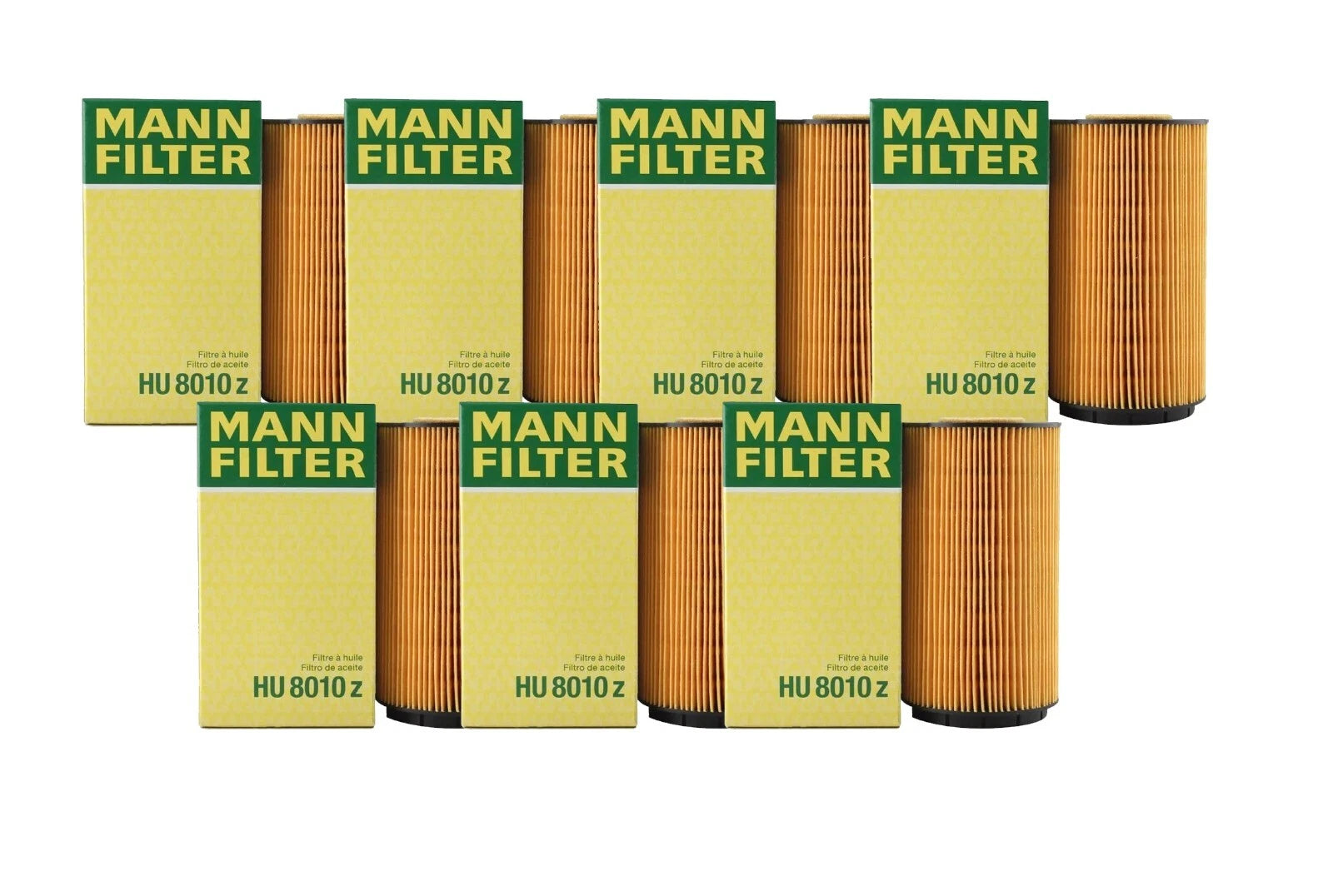 Set of 7 Engine Oil Filters for Audi A8 Quattro (2004–2010) Bentley Volkswagen Phaeton (2004–2006)