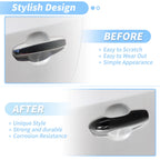 Door Handle Cover Protector for Toyota Camry Corolla (2019–2025) Glossy Black