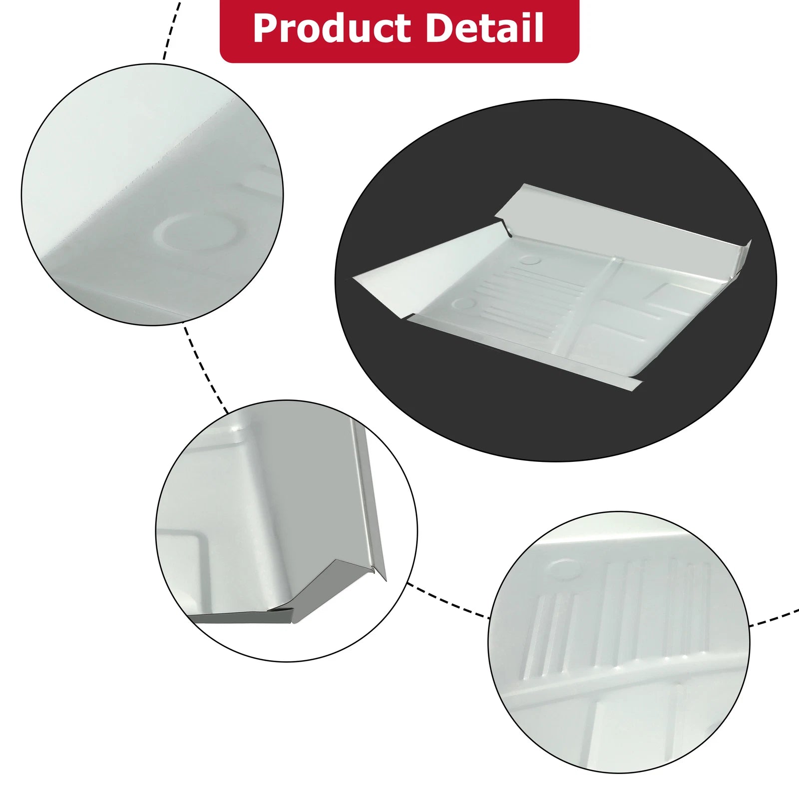 Floor Pan Patch Section for Chevrolet Impala Bel Air (1961-1964)