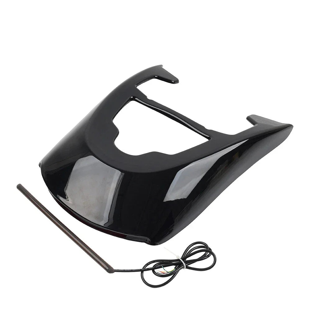 Vivid Black Rear Mudguard w/Light for Harley VRSCDX VRSCAW VRSCA (2002-2017)