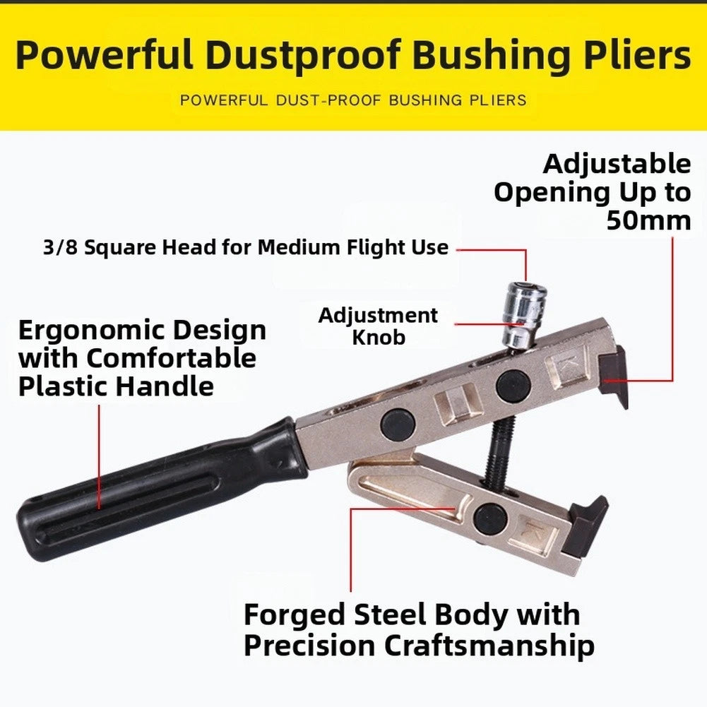 Hose Clamp Pliers for Universal Use (50mm Opening, 3/8 Inch Drive)