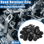 40 Pcs Hood Retainer Clip for Toyota Lexus 