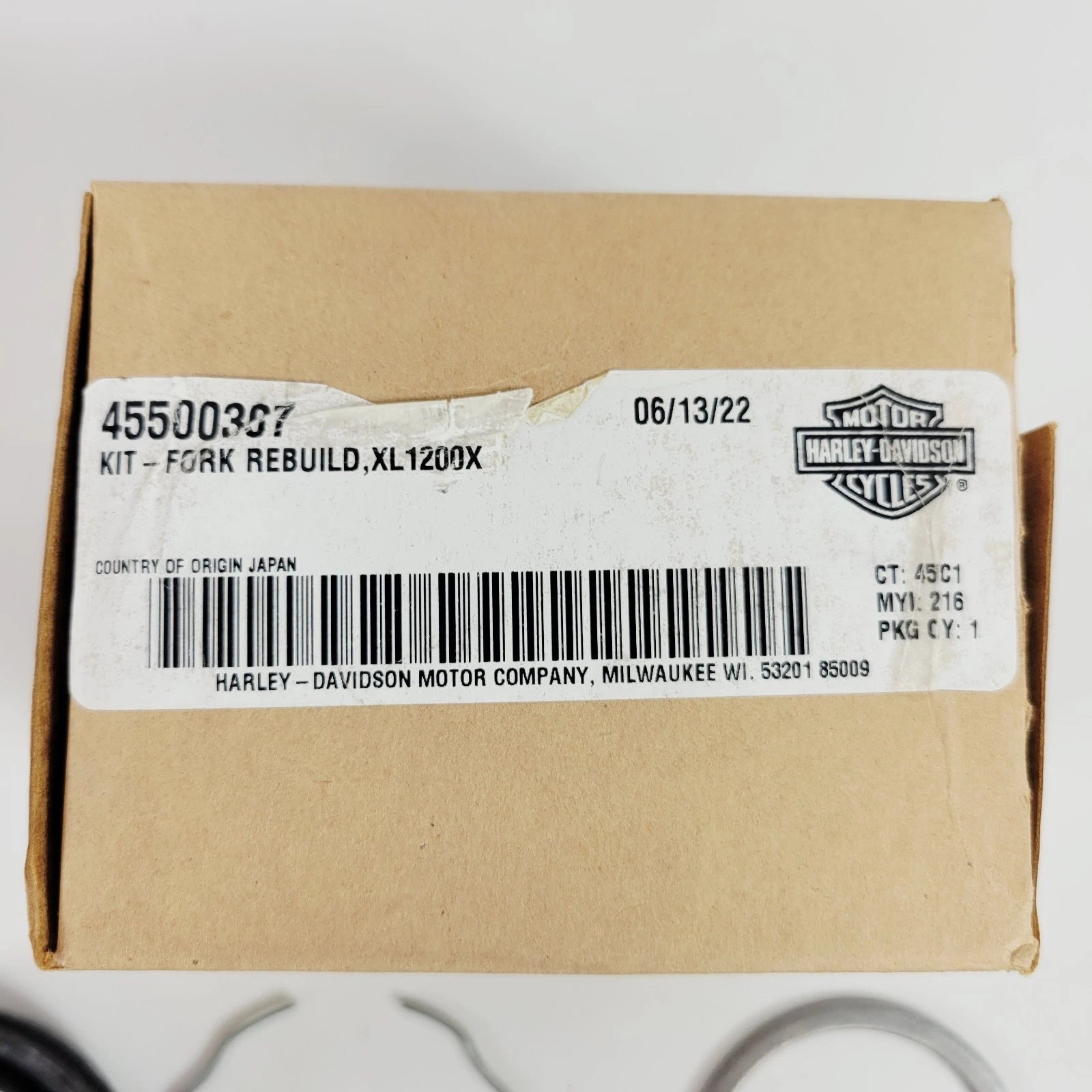 Fork Rebuild Kit for Harley XL1200X Sportster Forty-Eight (2016–2022) 45500307