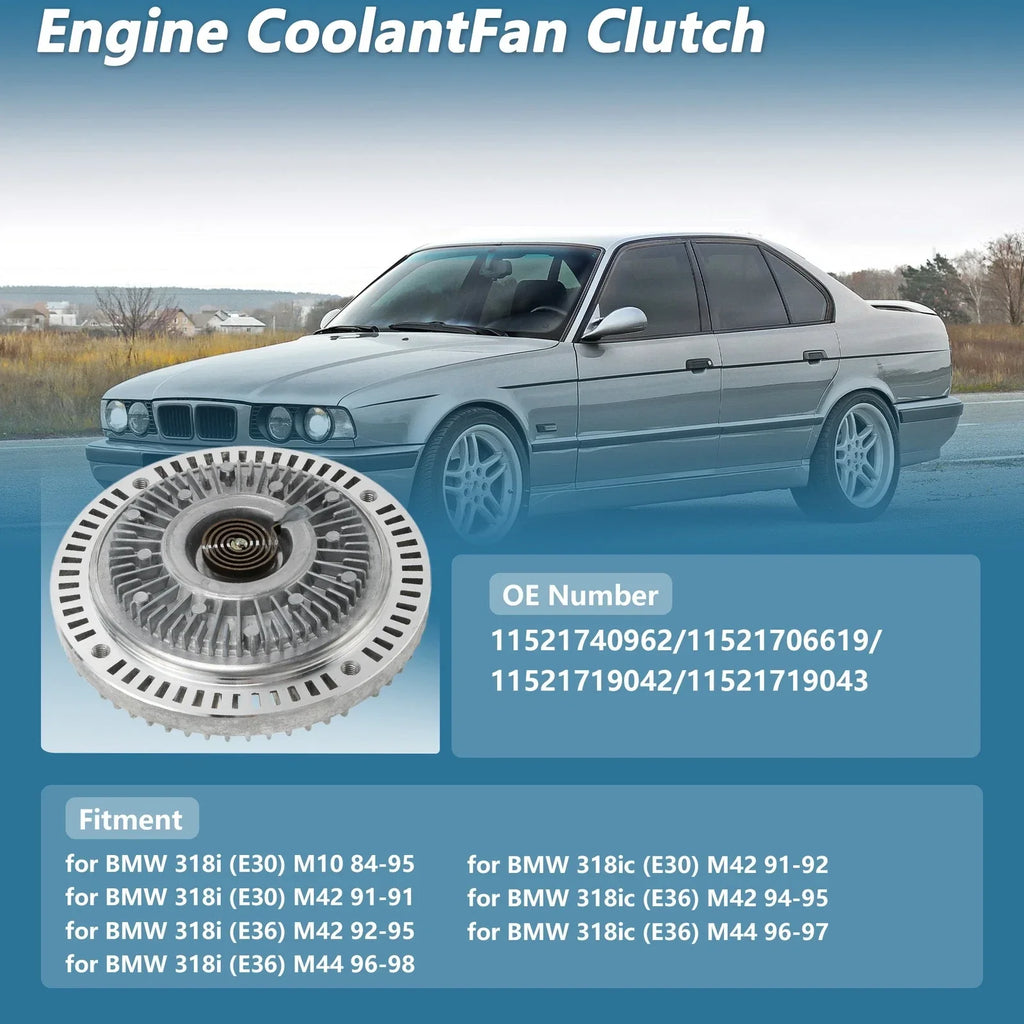 Engine Cooling Fan Clutch for BMW 318i (E30) (1984-1995)