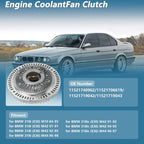 Engine Cooling Fan Clutch for BMW 318i (E30) (1984-1995)