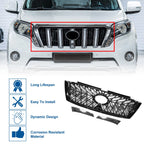 Front Upper Hood Bumper Grille for Toyota Land Cruiser Prado (2014–2017)