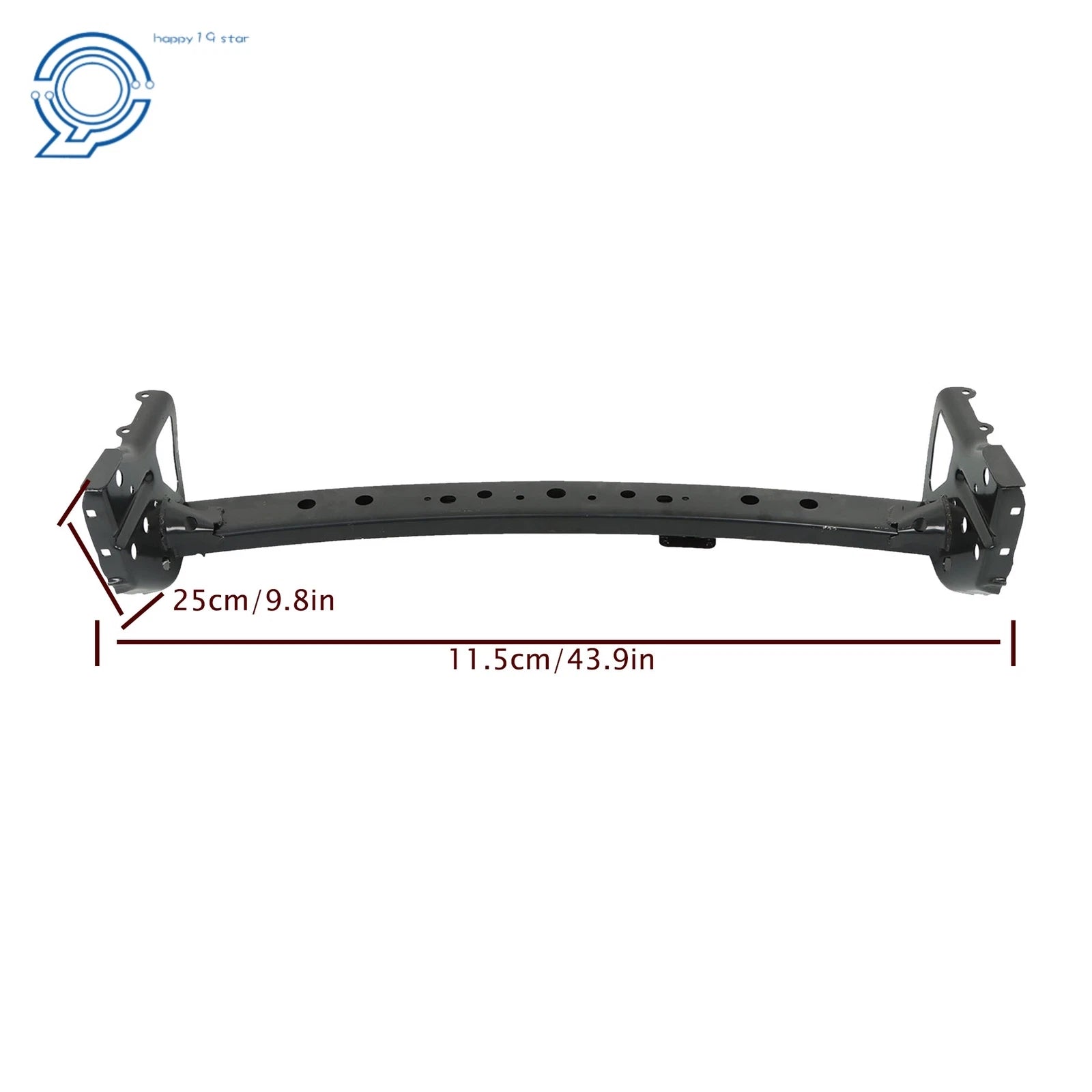 Complete Black Steel Rear Step Bumper for Toyota Tundra (2014–2021)