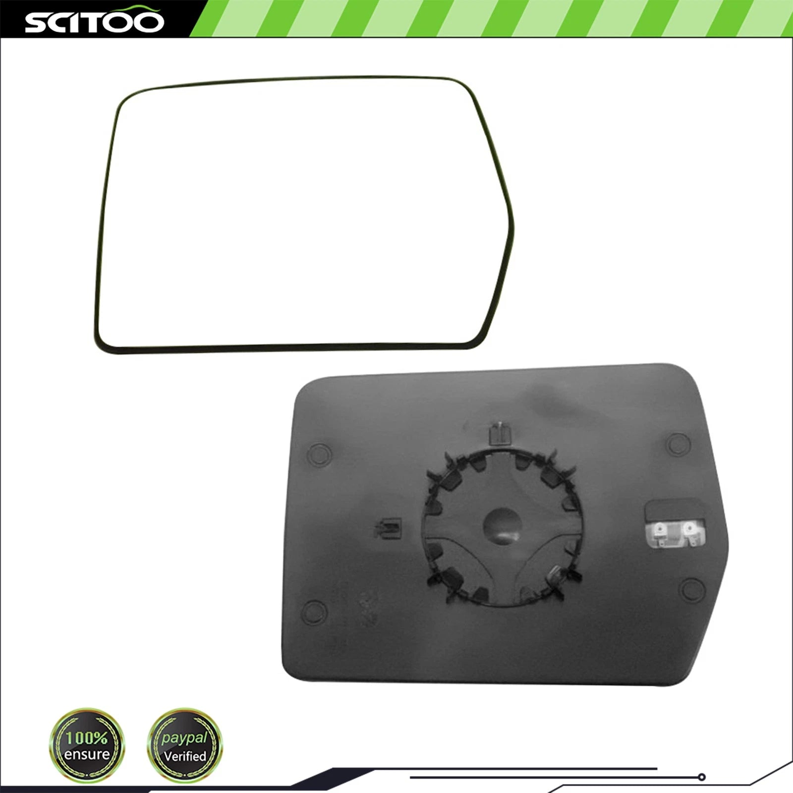 2X Heat Door Mirror Glasses for Ford F150 (2004–2008, 2009–ON)