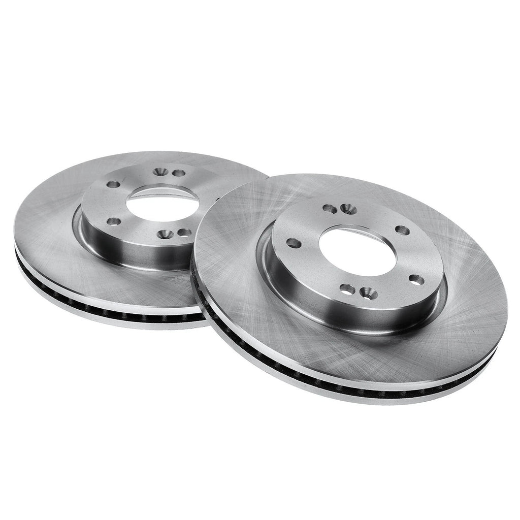 Front & Rear Disc Brake Rotors & Ceramic Pads for Hyundai Tucson (2010–2011)