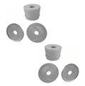 Set of 2 Rear Upper Shock Mount Bushings for Dodge Stratus (1995–2006)