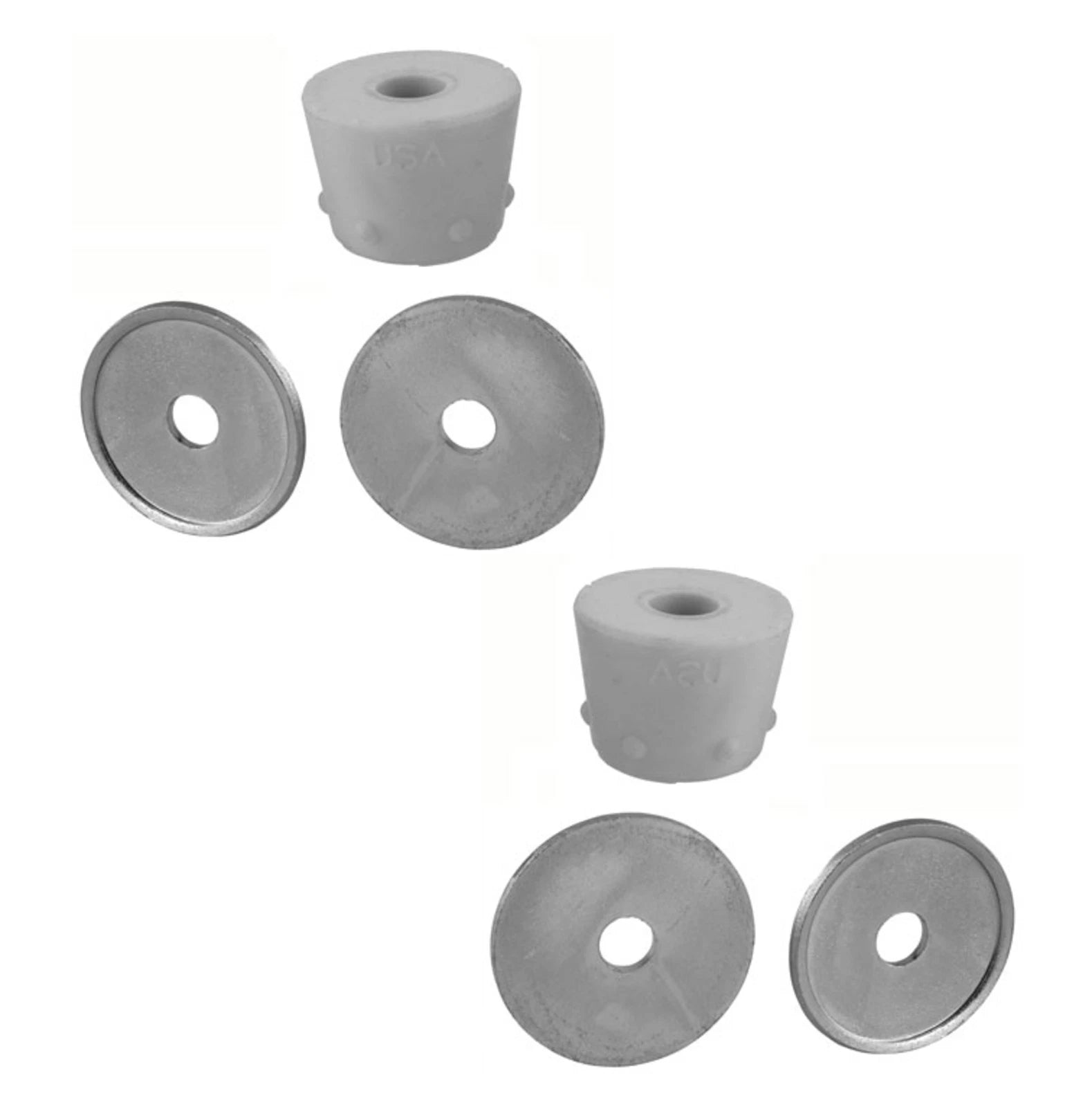 Set of 2 Rear Upper Shock Mount Bushings for Dodge Stratus (1995–2006)