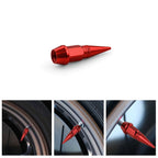 Set of 8 Spike Tire Valve Stem Caps for Truck Bike Wheel