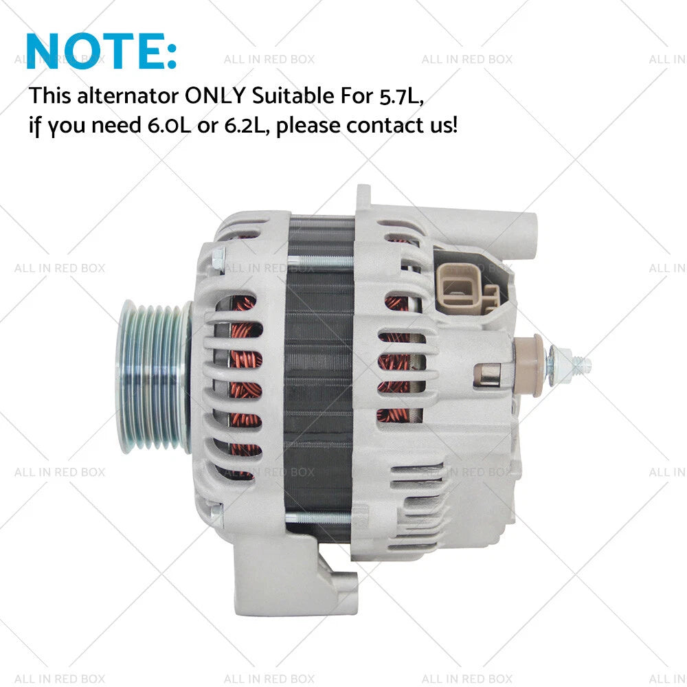 Alternator for Holden Commodore 5.7L V8 LS1 (1999–2007)