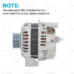 Alternator for Holden Commodore 5.7L V8 LS1 (1999–2007)