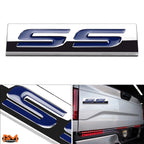 SS Metal 3D Decal Blue Emblem Sticker for Chevrolet Camaro/Impala/Chevelle (2010–2023)