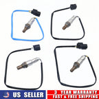Set of 4 Oxygen Sensors for Honda Accord (2013–2017)