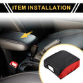 Center Console Lid Armrest Cover for Ford F-150 (2015–2020) Carbon Fiber