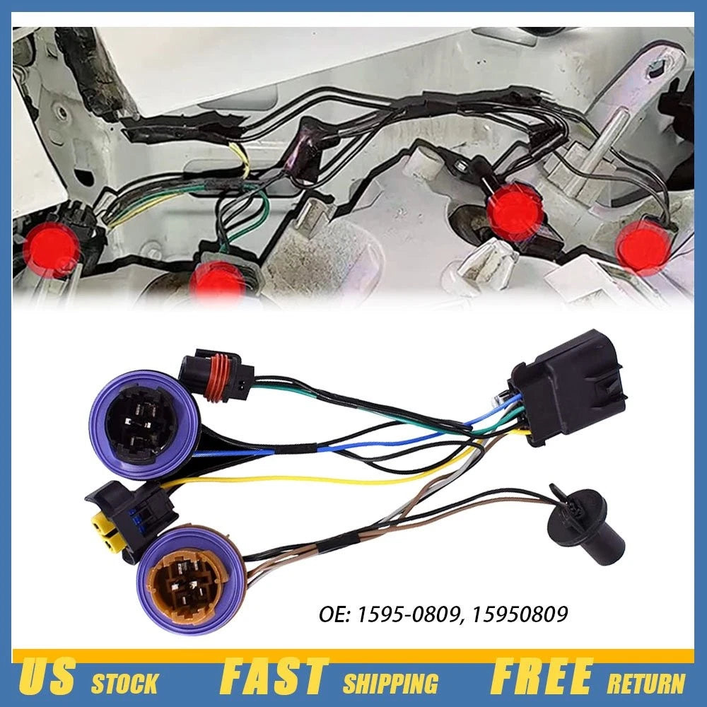 Headlight Wiring Harness for Chevrolet Avalanche Tahoe Suburban 1500 (2007–2014)