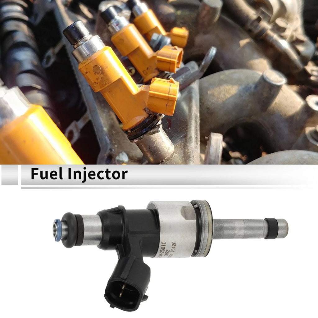 Fuel Injector for Toyota RAV4 2.5 (2019–2023) 1 Pc Black Silver Tone