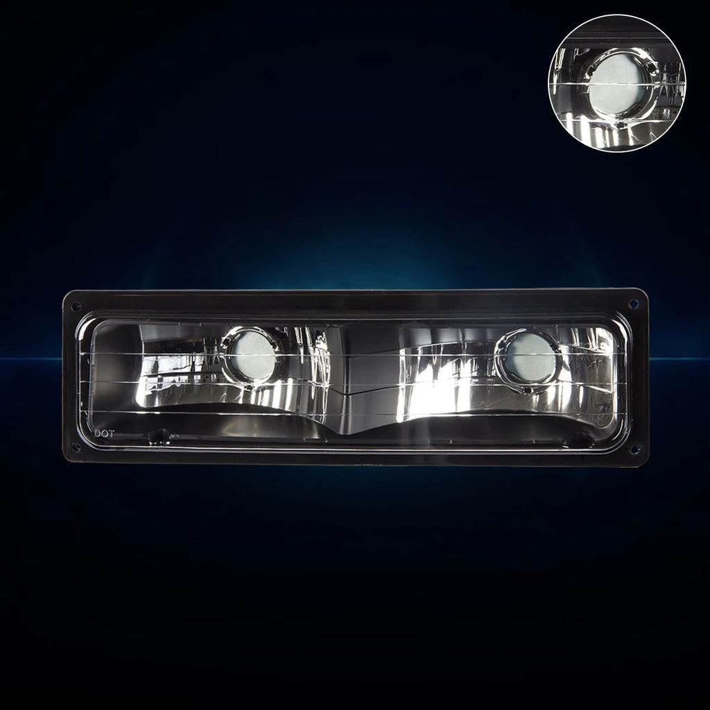 Bumper Light Turn Signal Lamp for Chevy GMC C10 C/K Suburban (1988–1998)